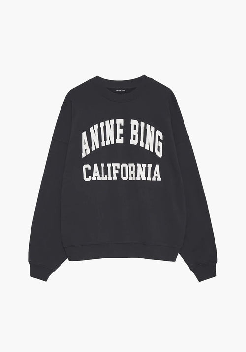 Anine bing vintage sweatshirt black discount