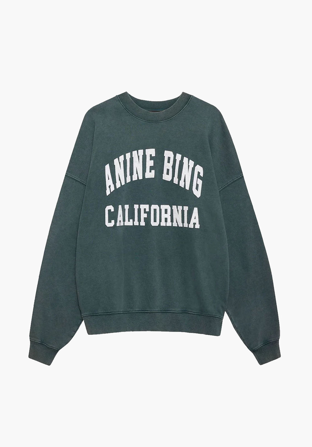 MILES SWEATSHIRT WASHED DARK SAGE