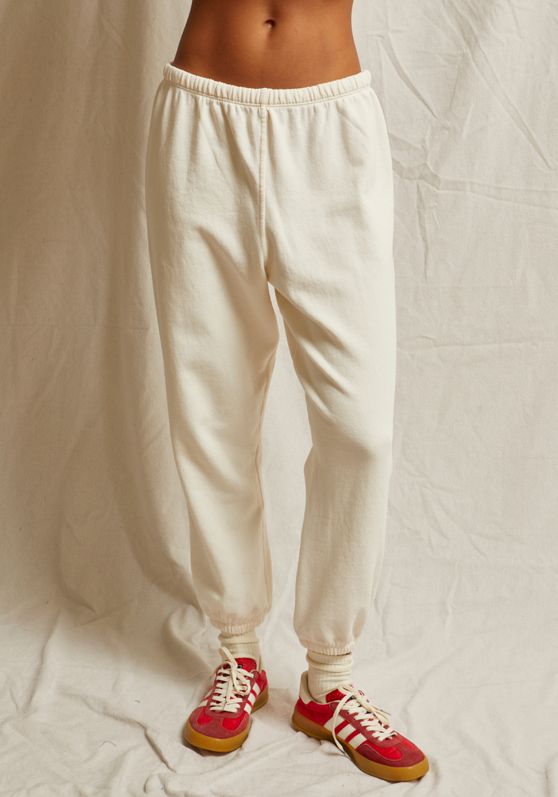 JOHNNY SWEATPANT BRIGHT IVORY
