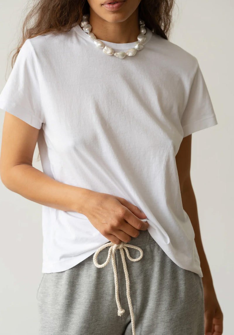 THE JERSEY RELAXED TEE POWDER