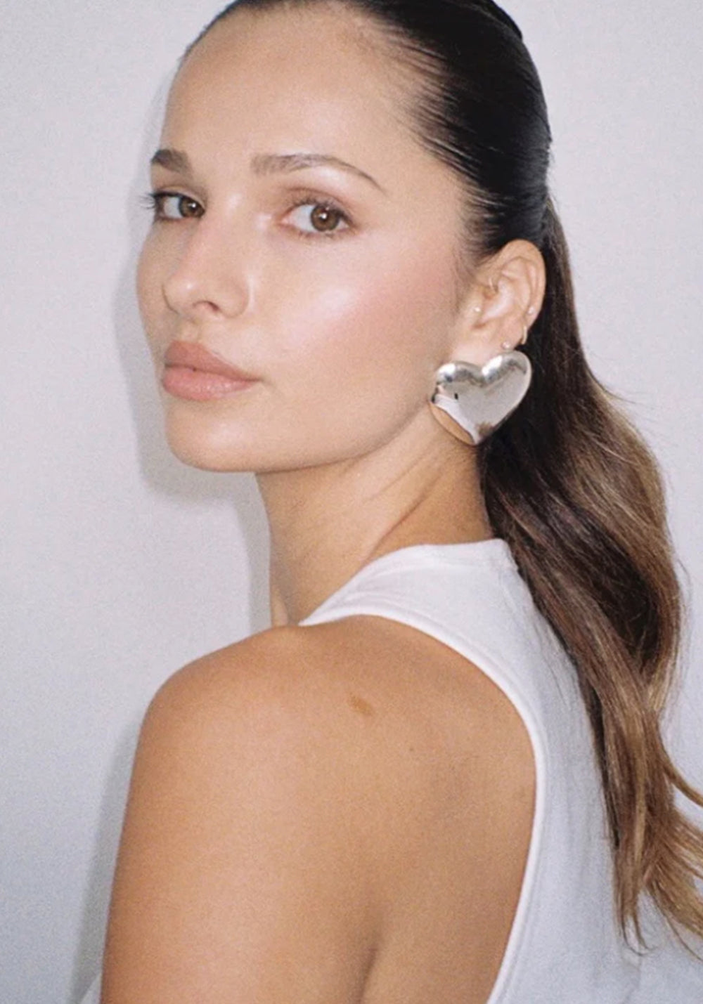 AMOUR EARRINGS SILVER