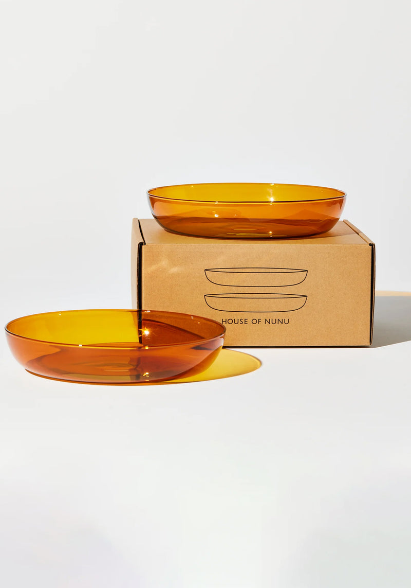 ABRACADABRA PLATE SET AMBER