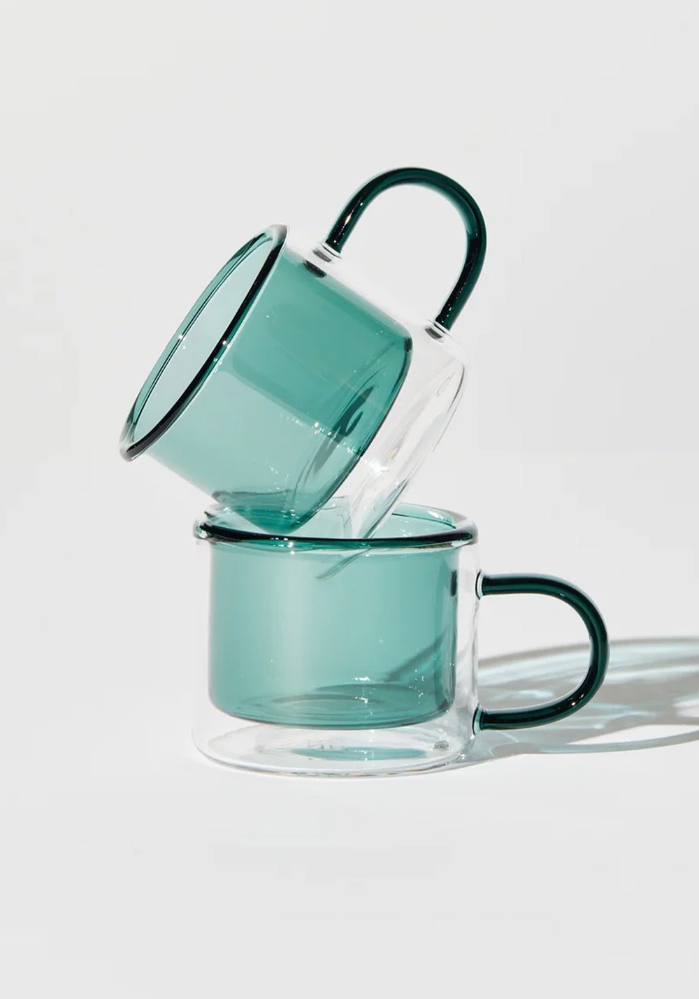 SHORTY ESPRESSO CUP SET TEAL GREEN