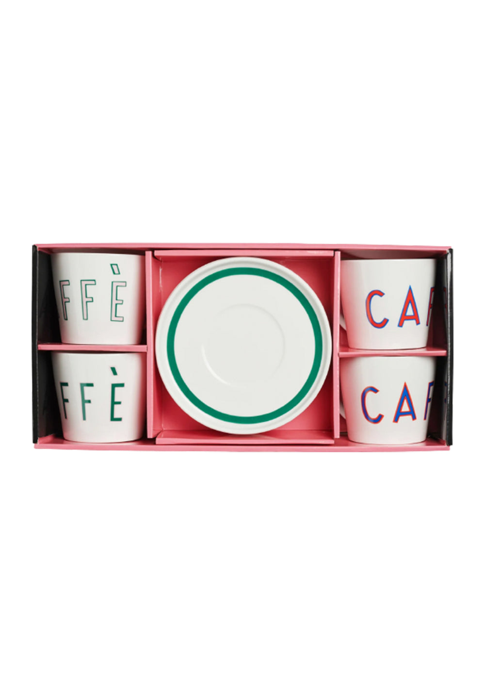 CAFFE COFFEE/TEA CUP SET