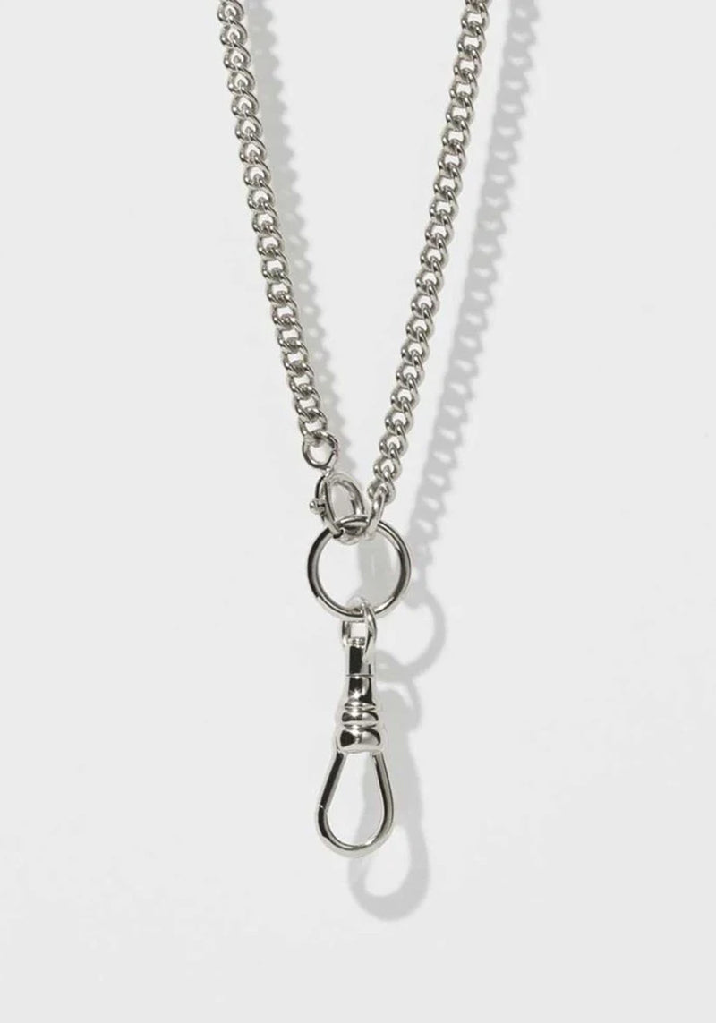 SWIVEL NECKLACE STERLING SILVER