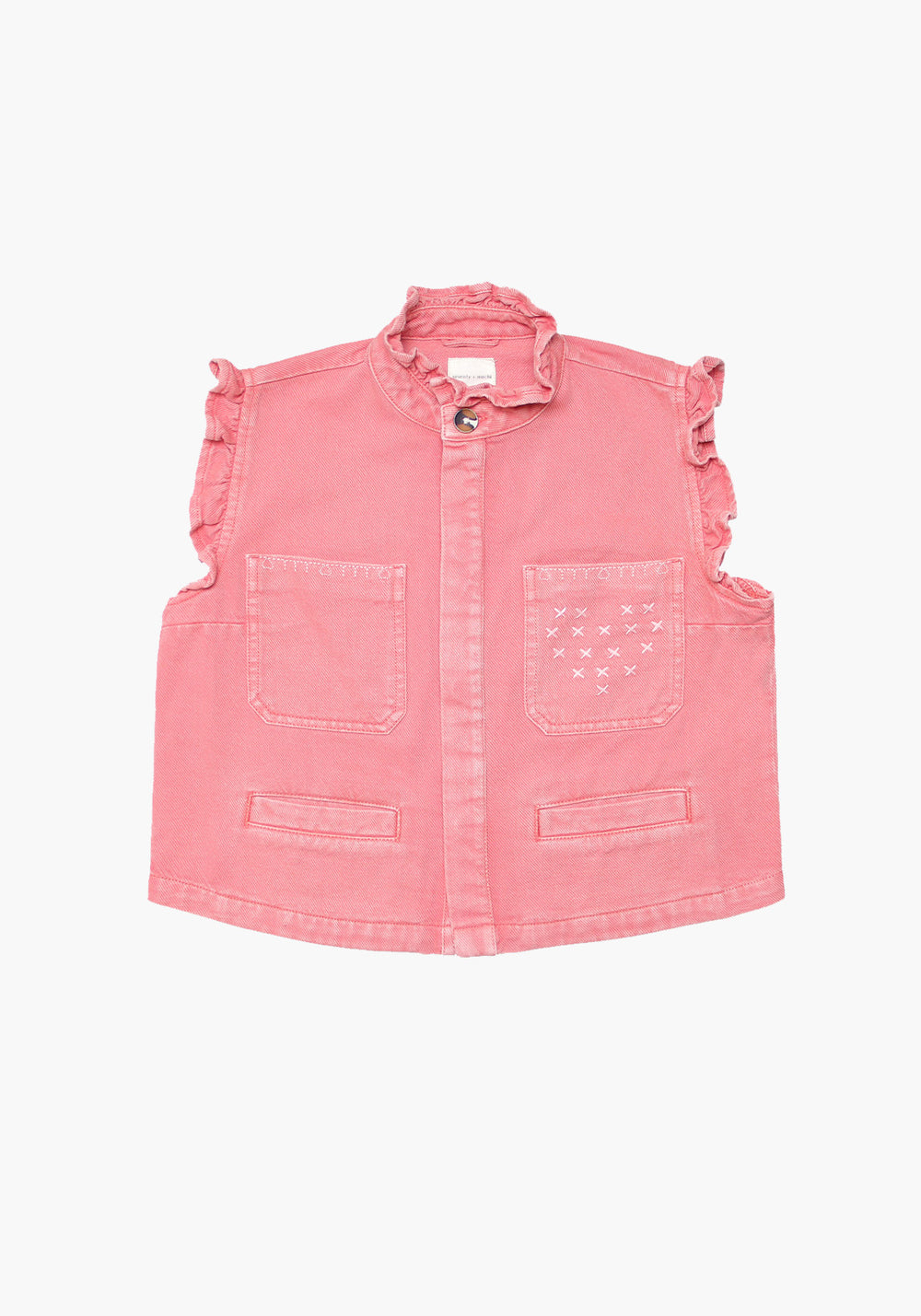 DEAR PABLO WAISTCOAT MINERAL RED
