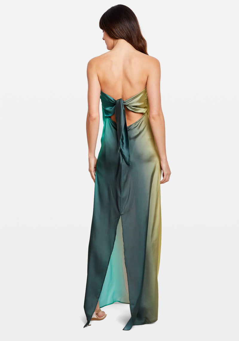 GIANNI DRESS LEAVES