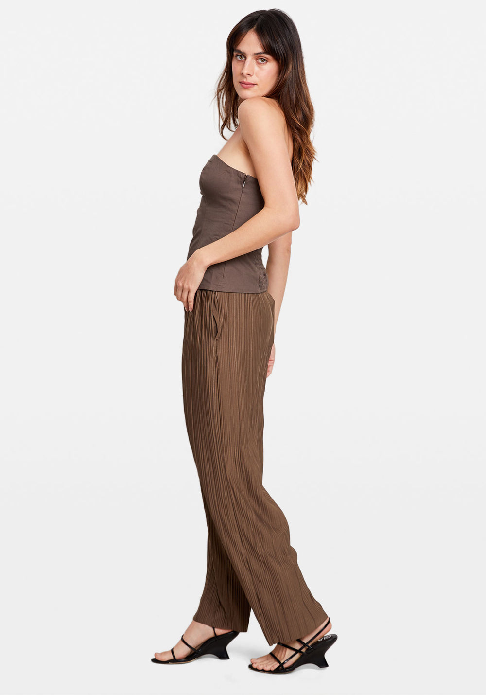 UMA TROUSERS MAJOR BROWN