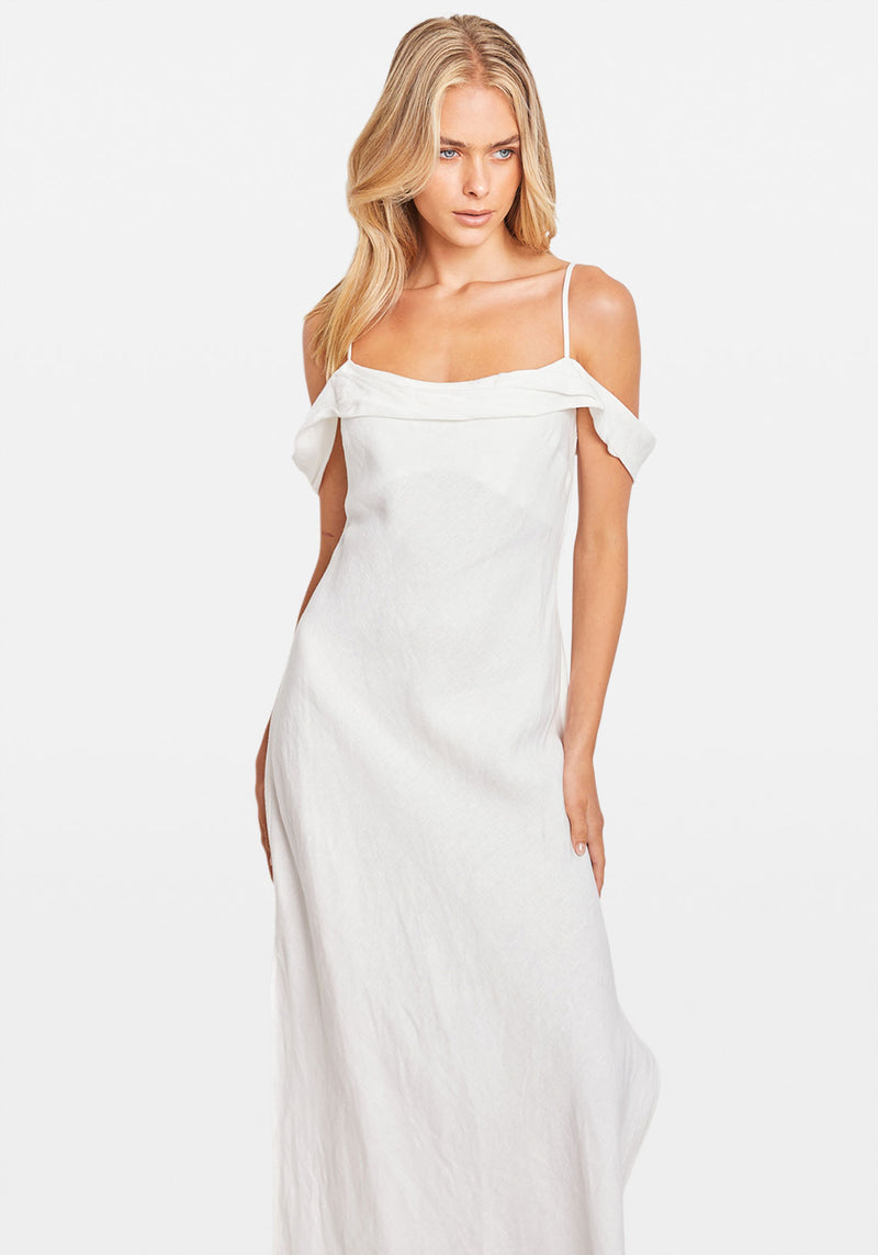 HERMOSA DRESS WHITE