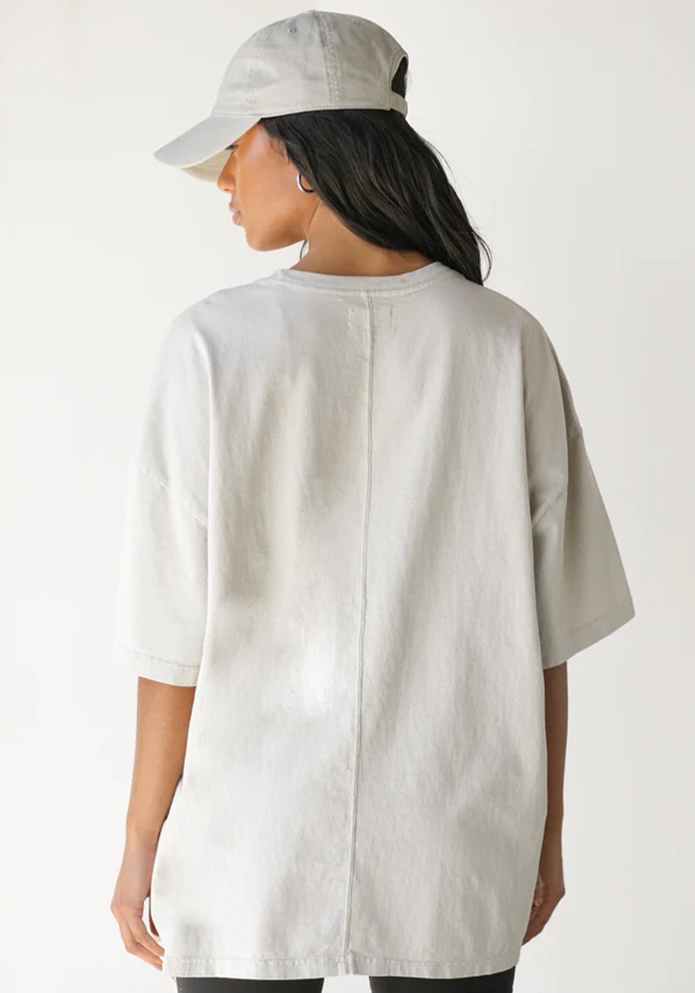 OVERSIZED VINTAGE TEE FOG