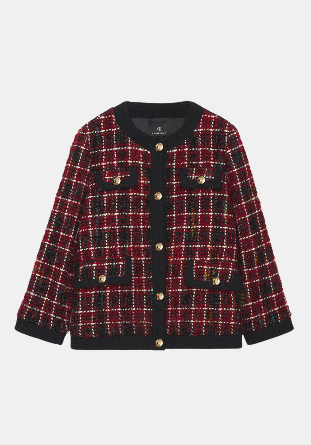 LYDIA JACKET CHERRY PLAID