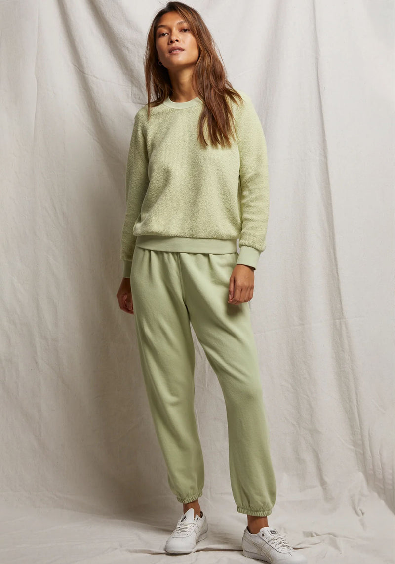 JOHNNY FRENCH TERRY SWEATPANT PISTACHIO