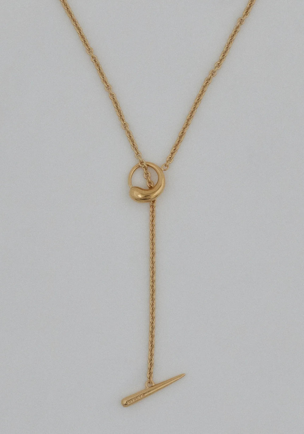 OCULUS 15026 BRASS WITH 18K GOLD PLATING NECKLACE