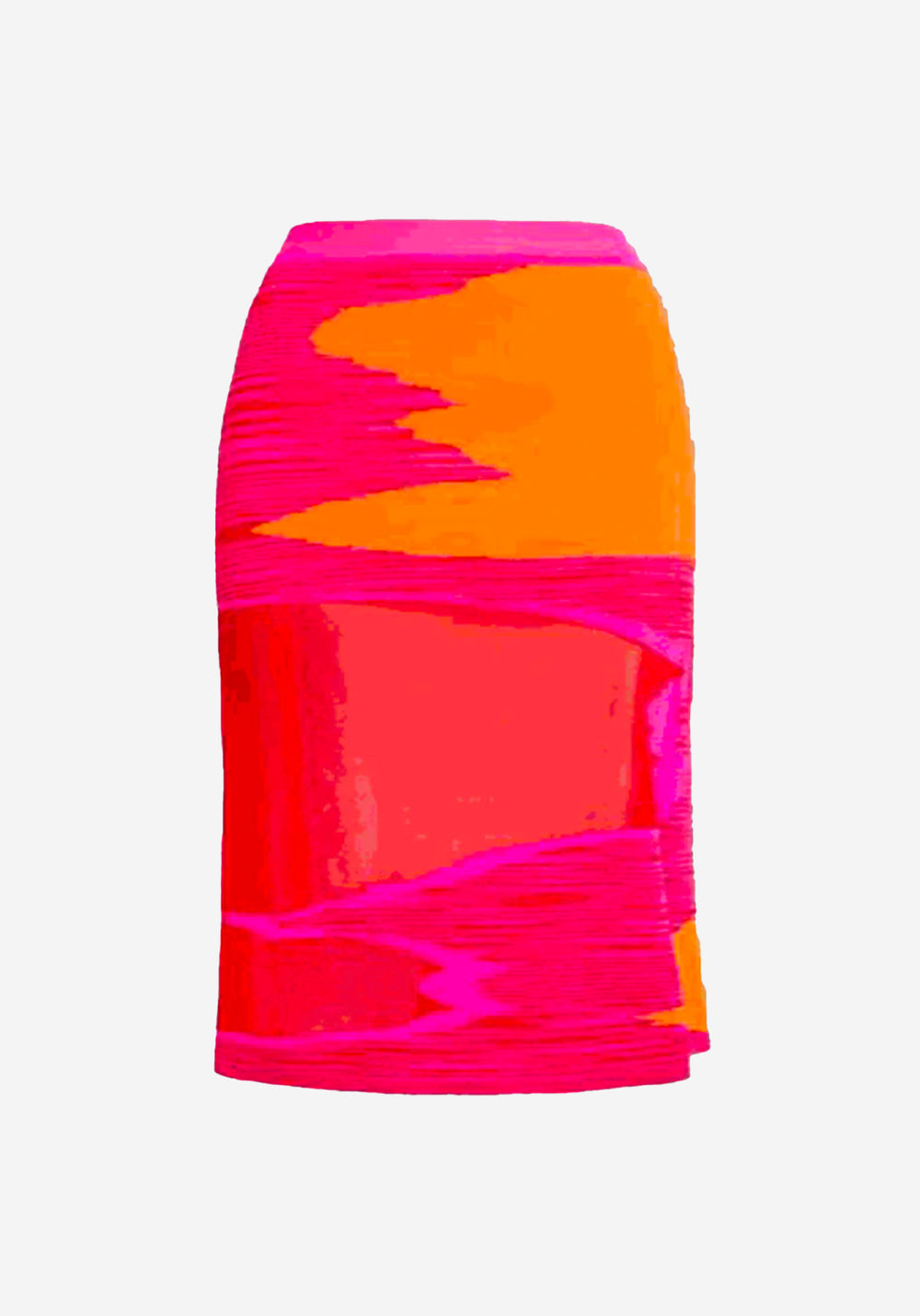 DS23SH21 SKIRT PINK RED SPACE DYE