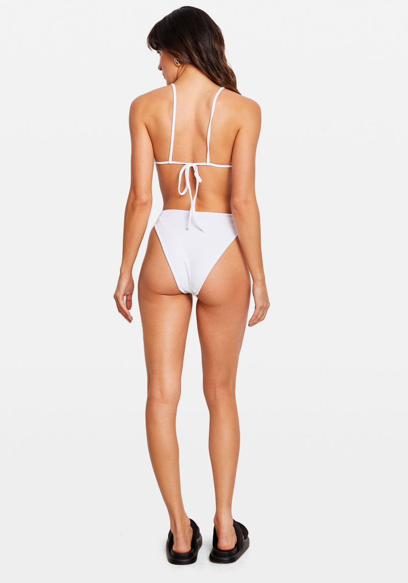 The Thalia Bathing Suit  Terry Coral Red – AYA Label