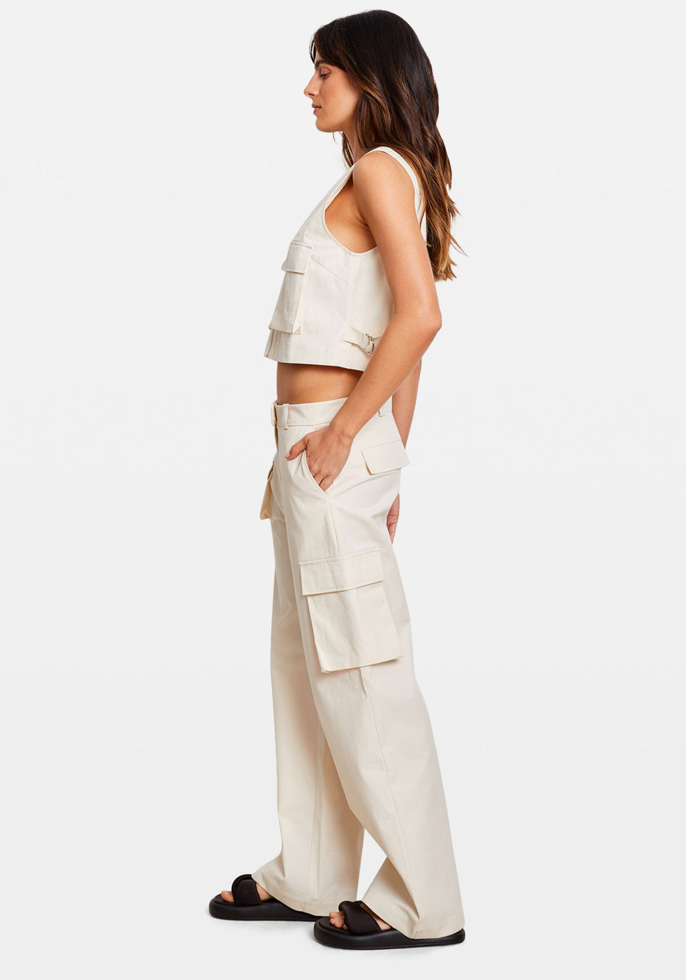 UTILITY PANT IVORY