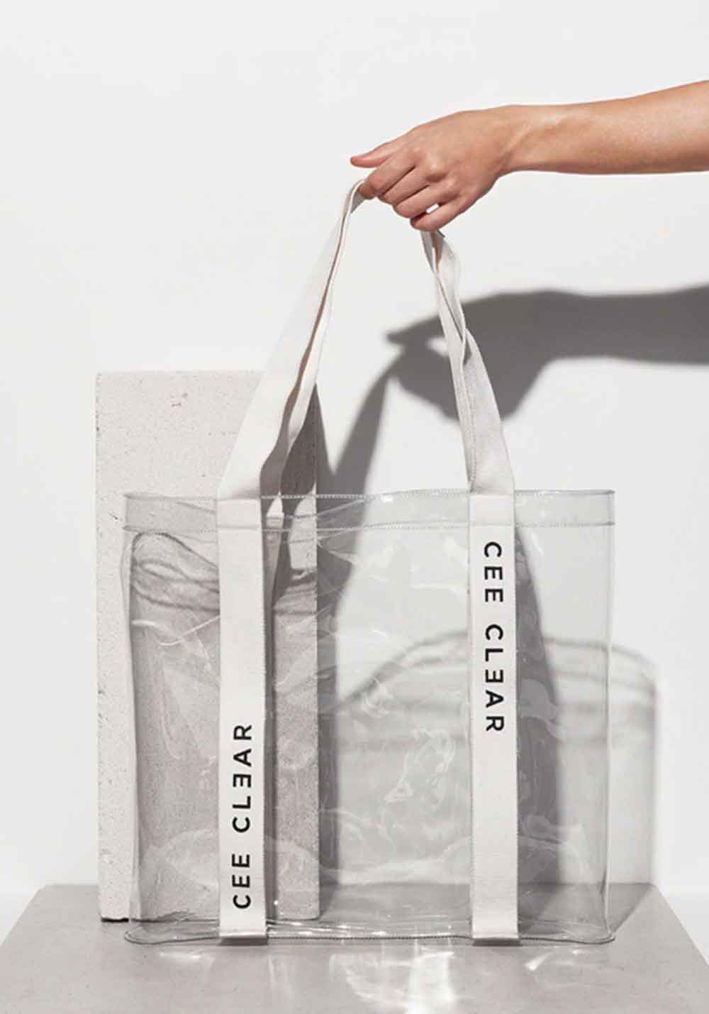 CLEAR TOTE