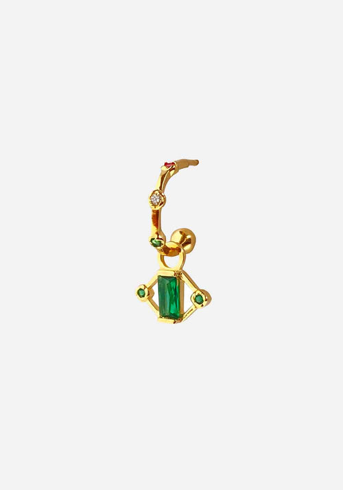 Betty Davis Hoop Gold Earring