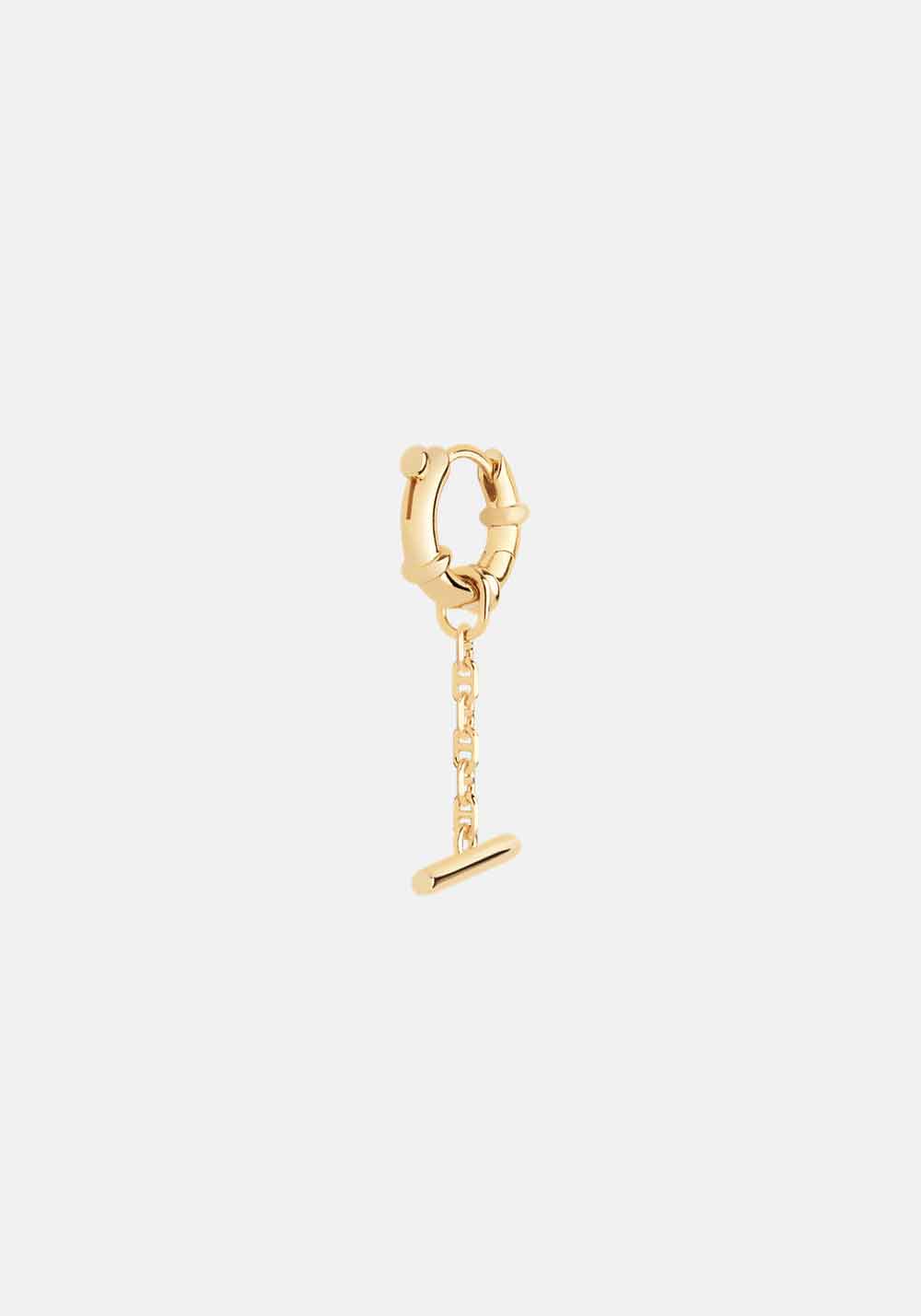 Spring Bar Huggie Gold