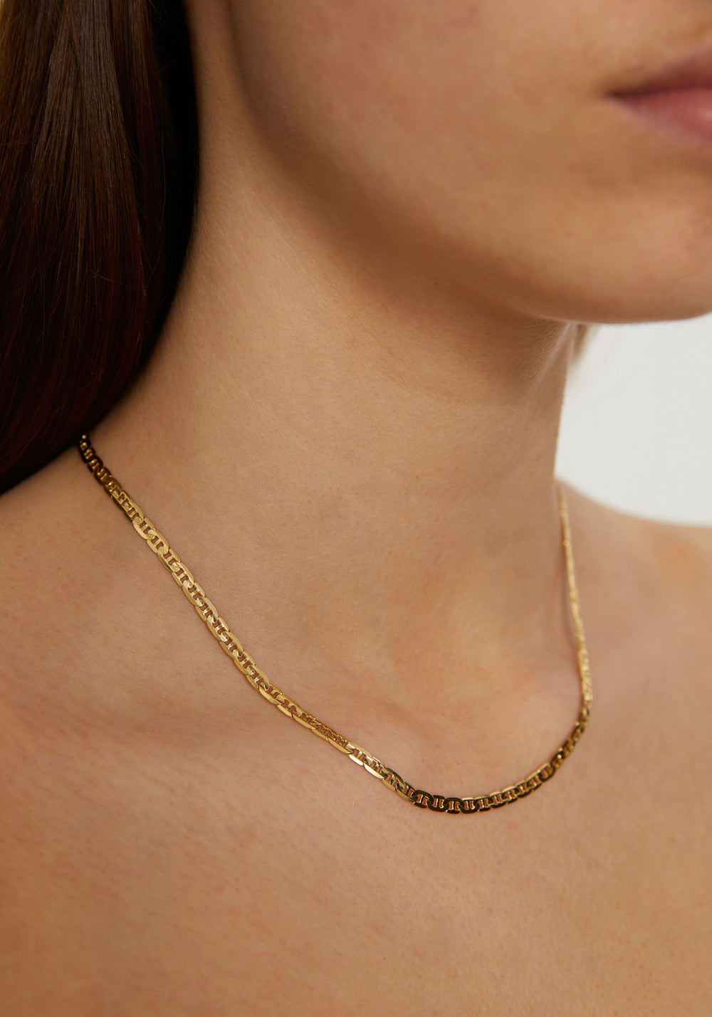 CARLO NECKLACE 43 CM - GOLD HP