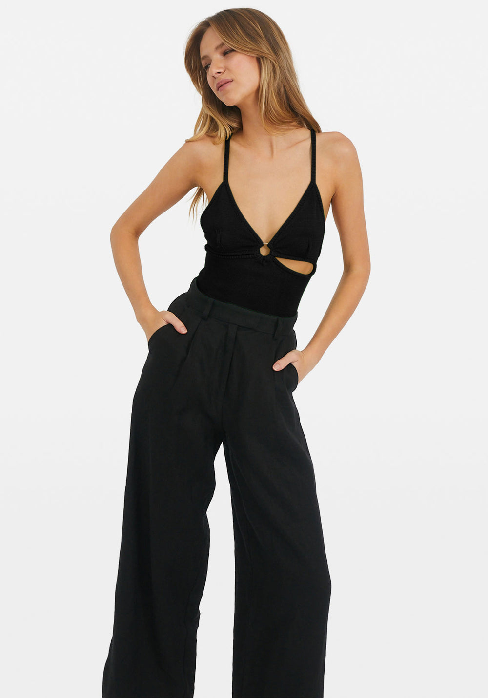 SOLSTICE TOP BLACK