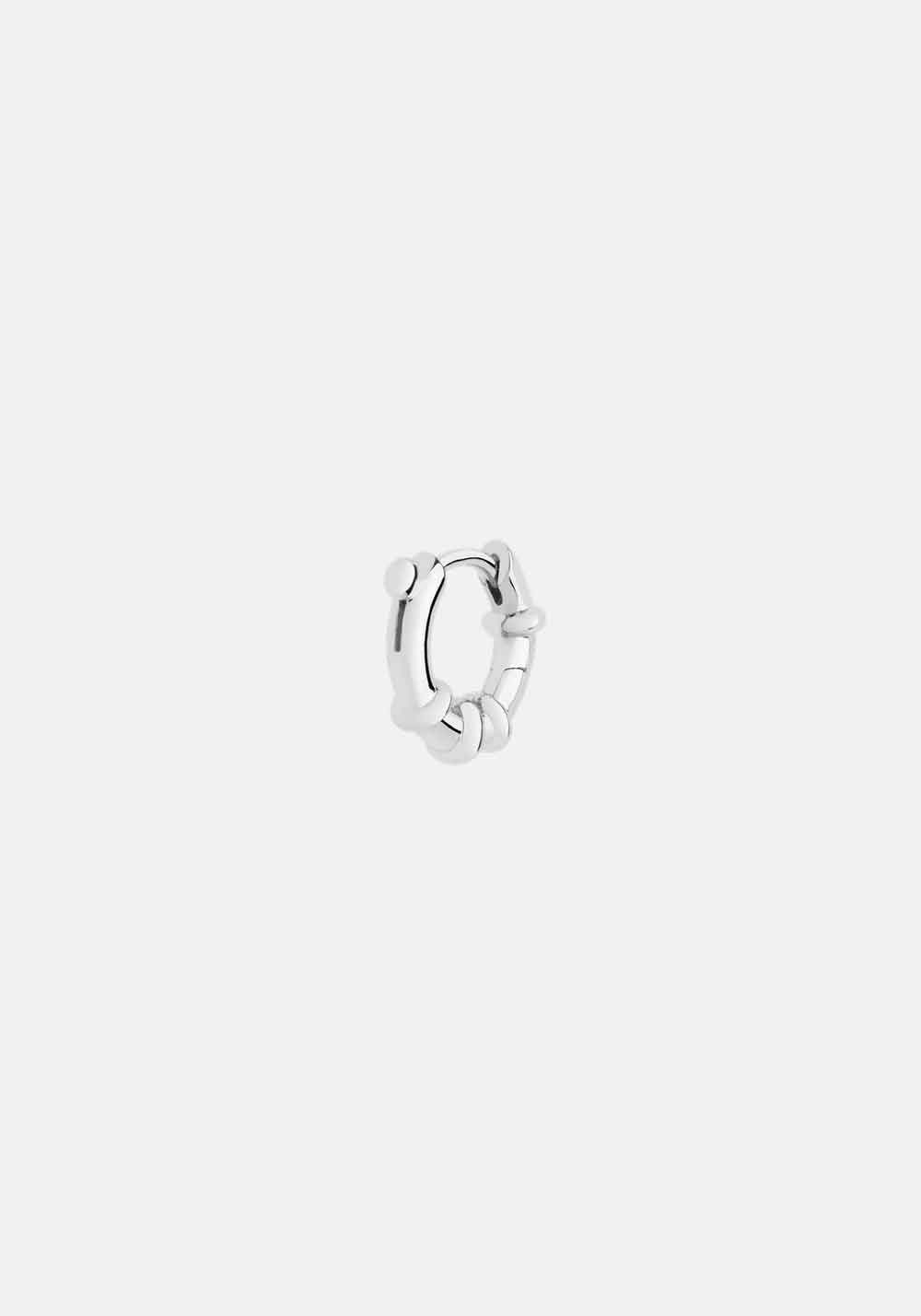 Spring Huggie Silver HP