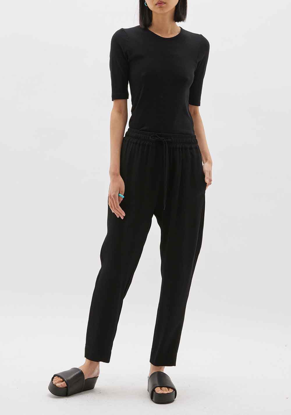 VISCOSE TWILL PULL ON PANT