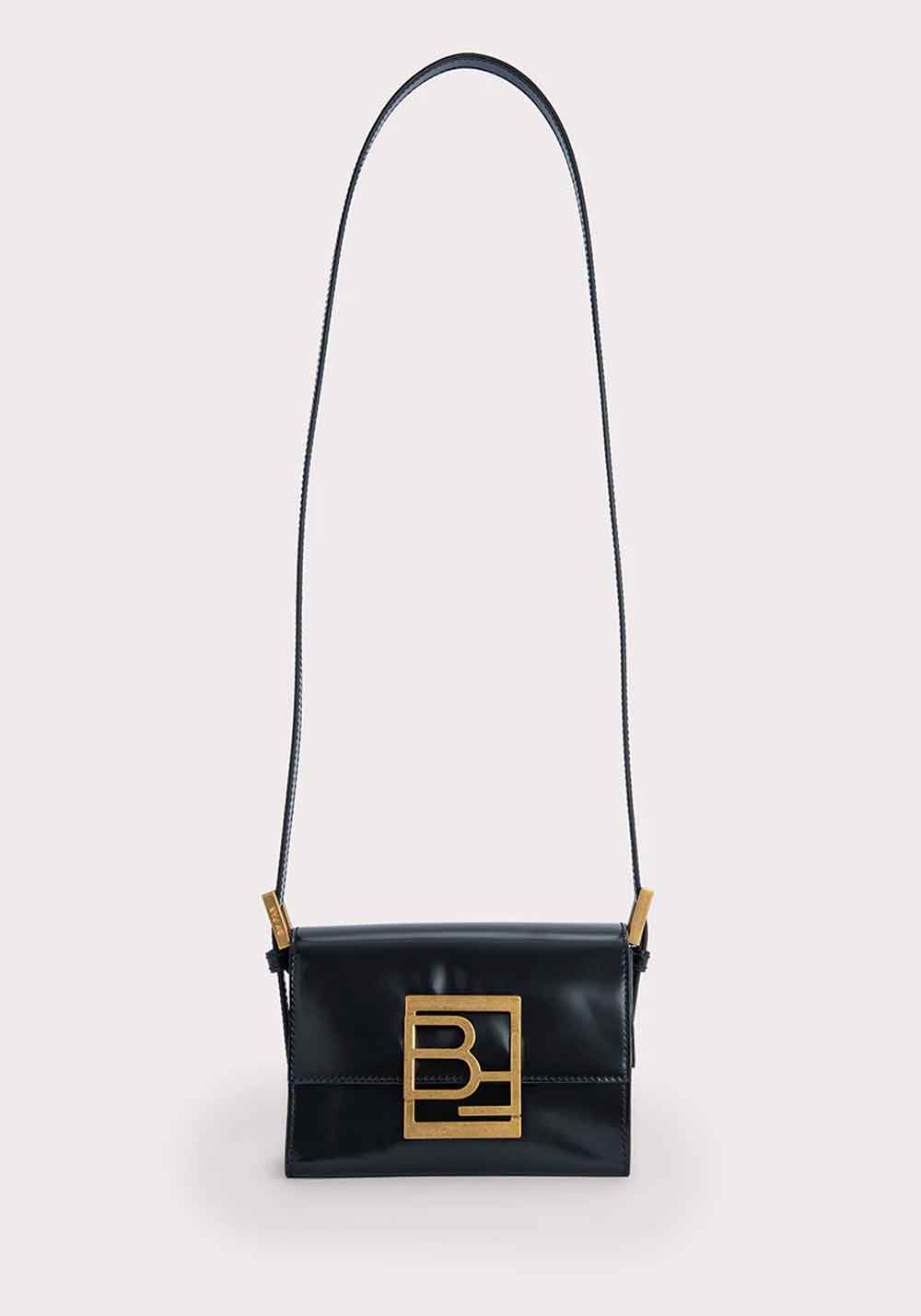 Fran Black Semi Patent Leather - BY FAR