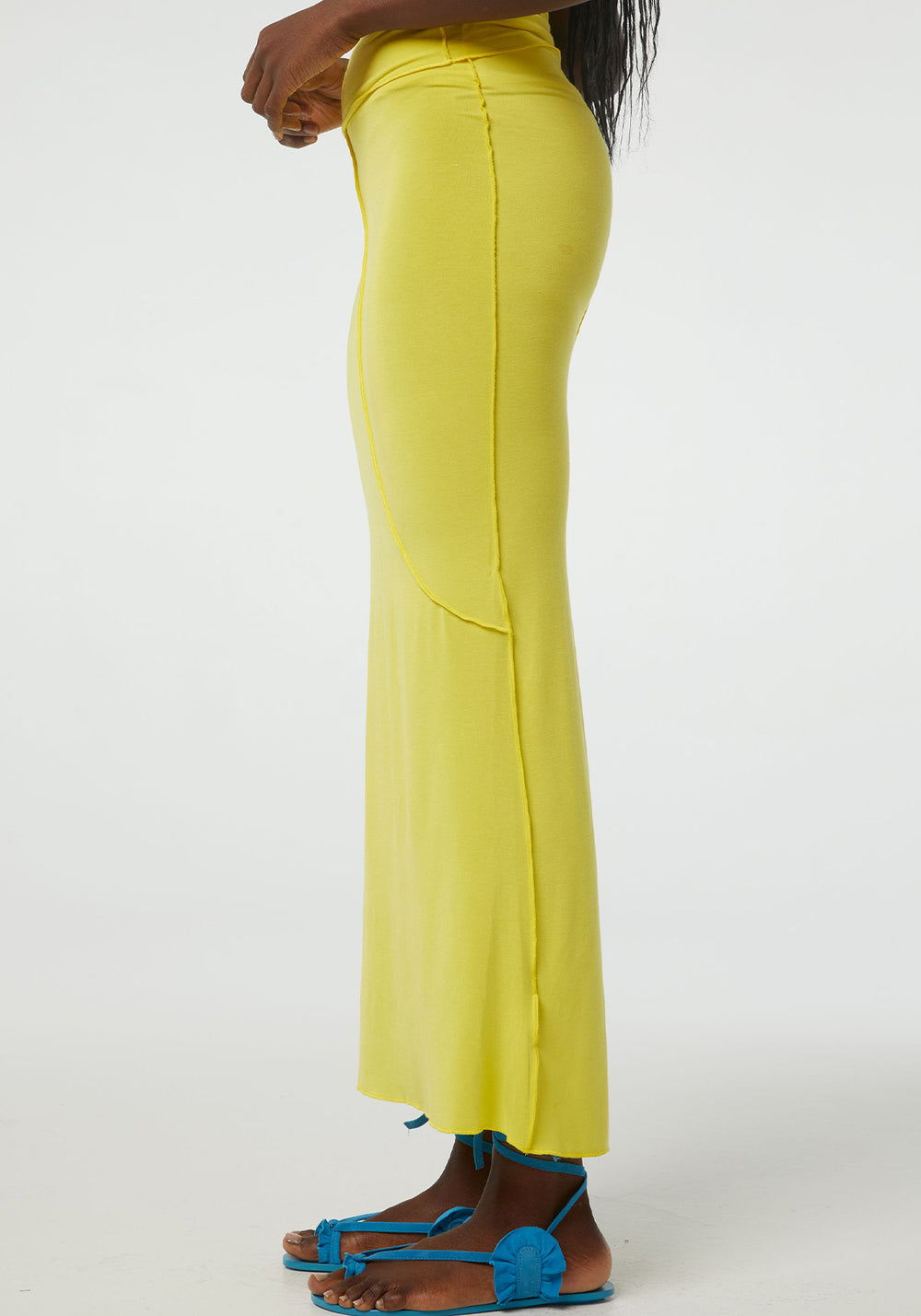 VANA SKIRT ELECTRIC YELLOW