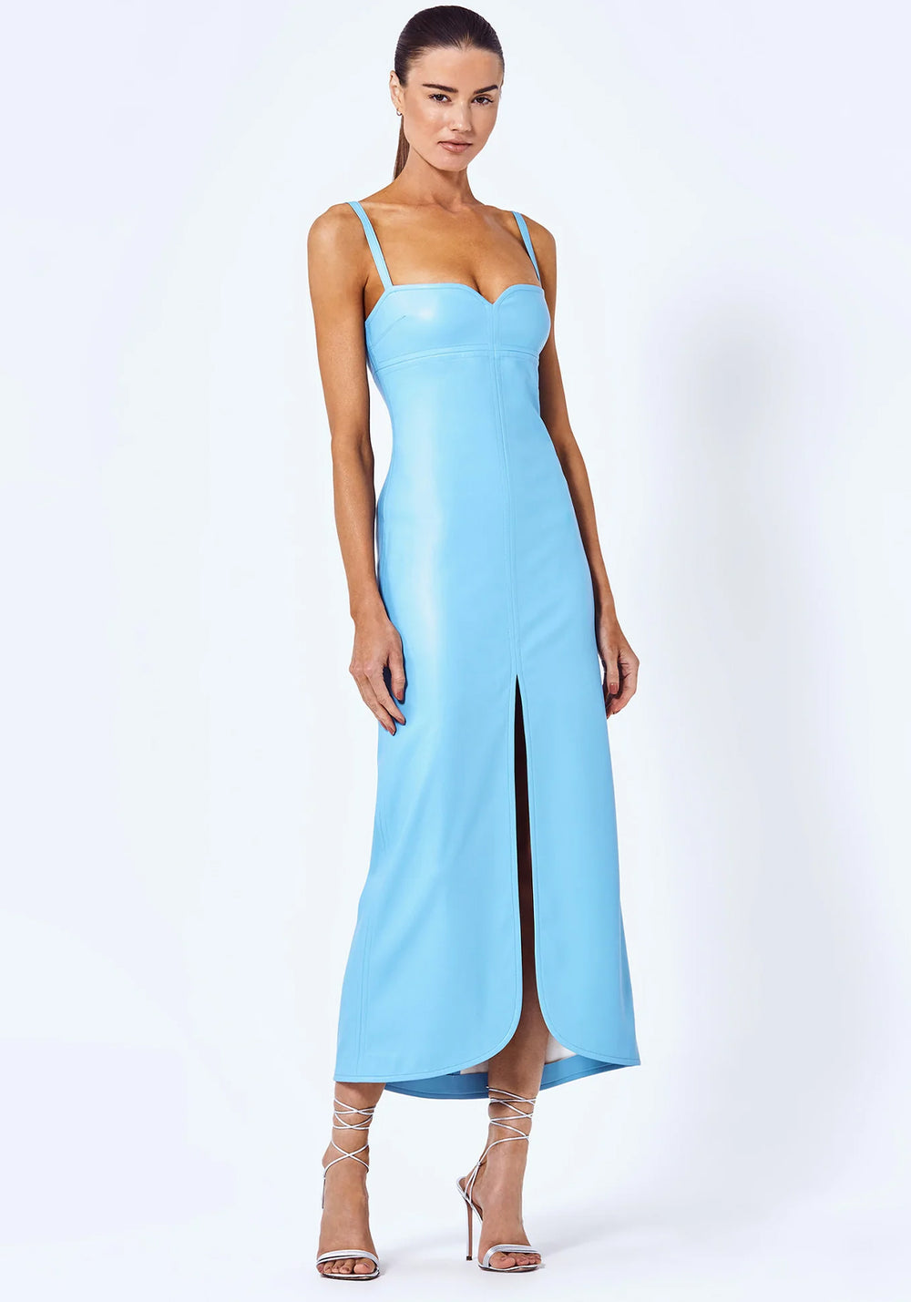 CAMELLIA DRESS BLUE