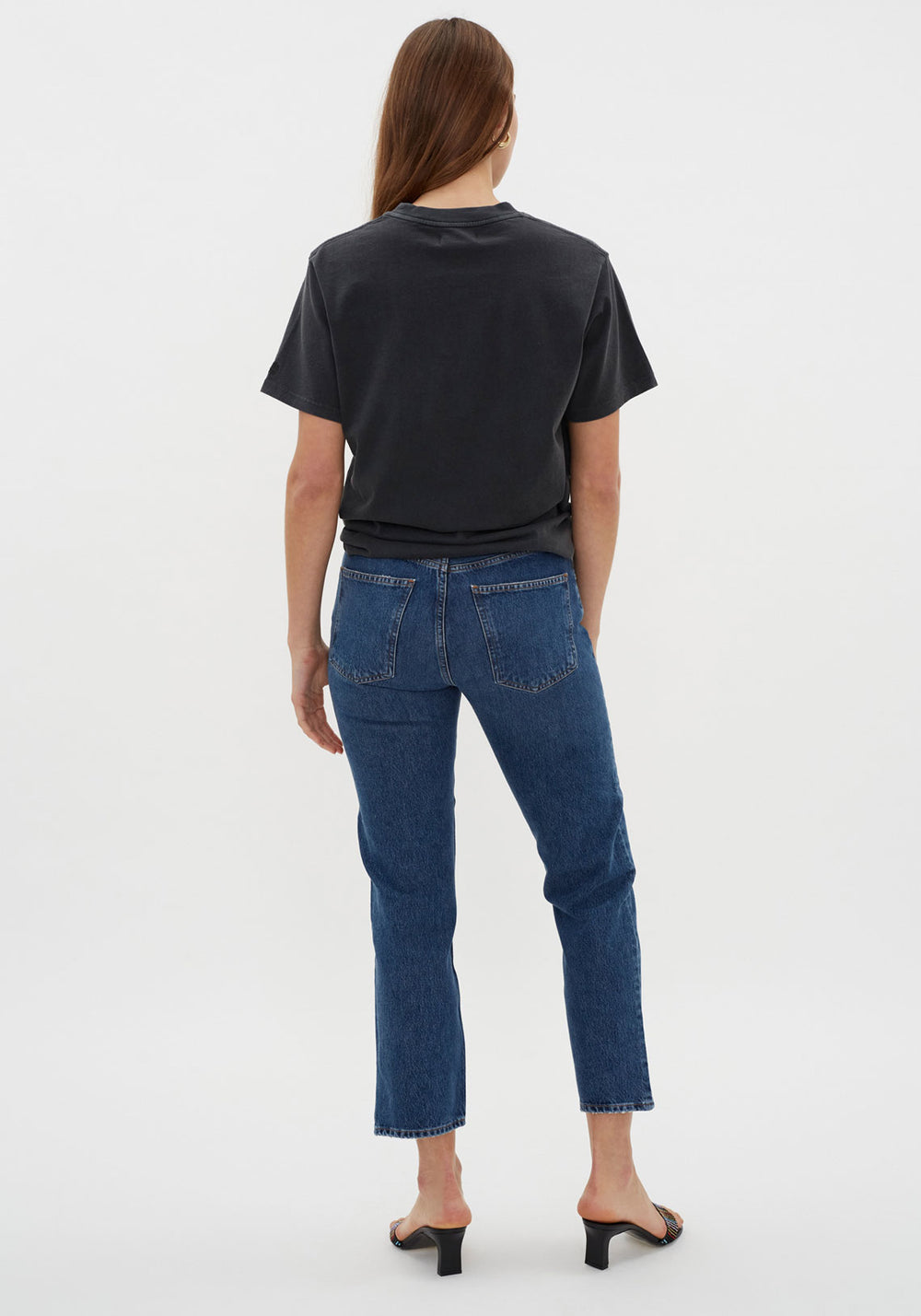 Lili Tee Washed Black Eagle