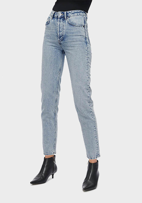 SONYA STRAIGHT LEG JEAN WASHED BLUE
