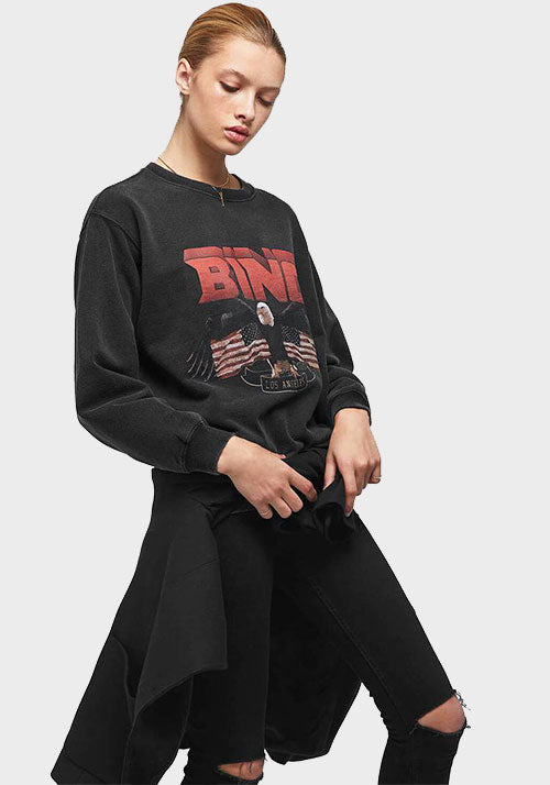 Vintage Bing Sweatshirt Black Anine Bing Tuchuzy