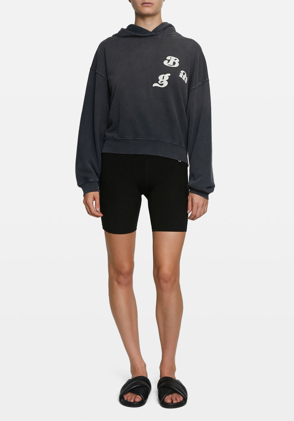 ALEC HOODIE VINTAGE BING WASHED BLACK