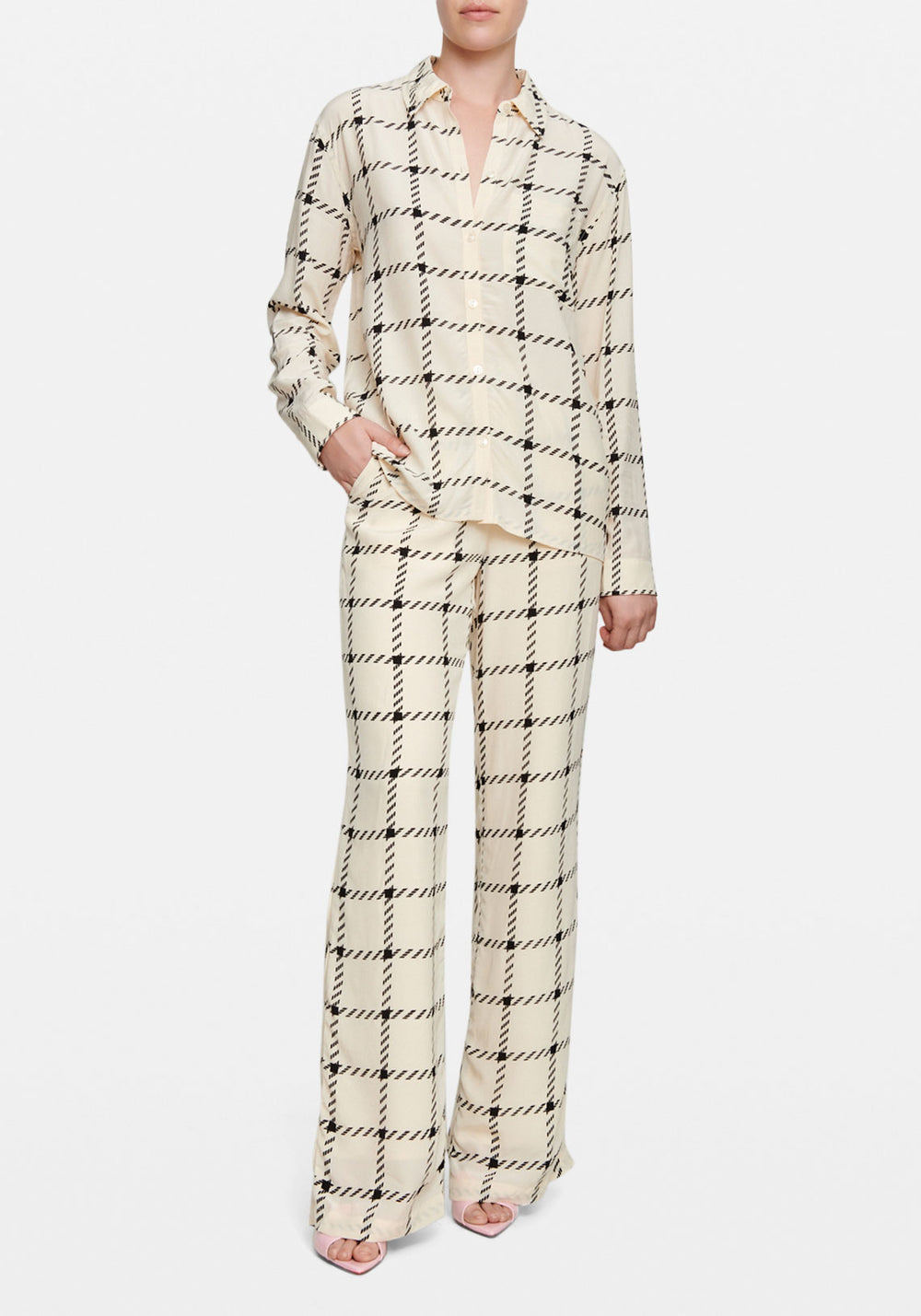 ASPEN SHIRT CREAM CHECK