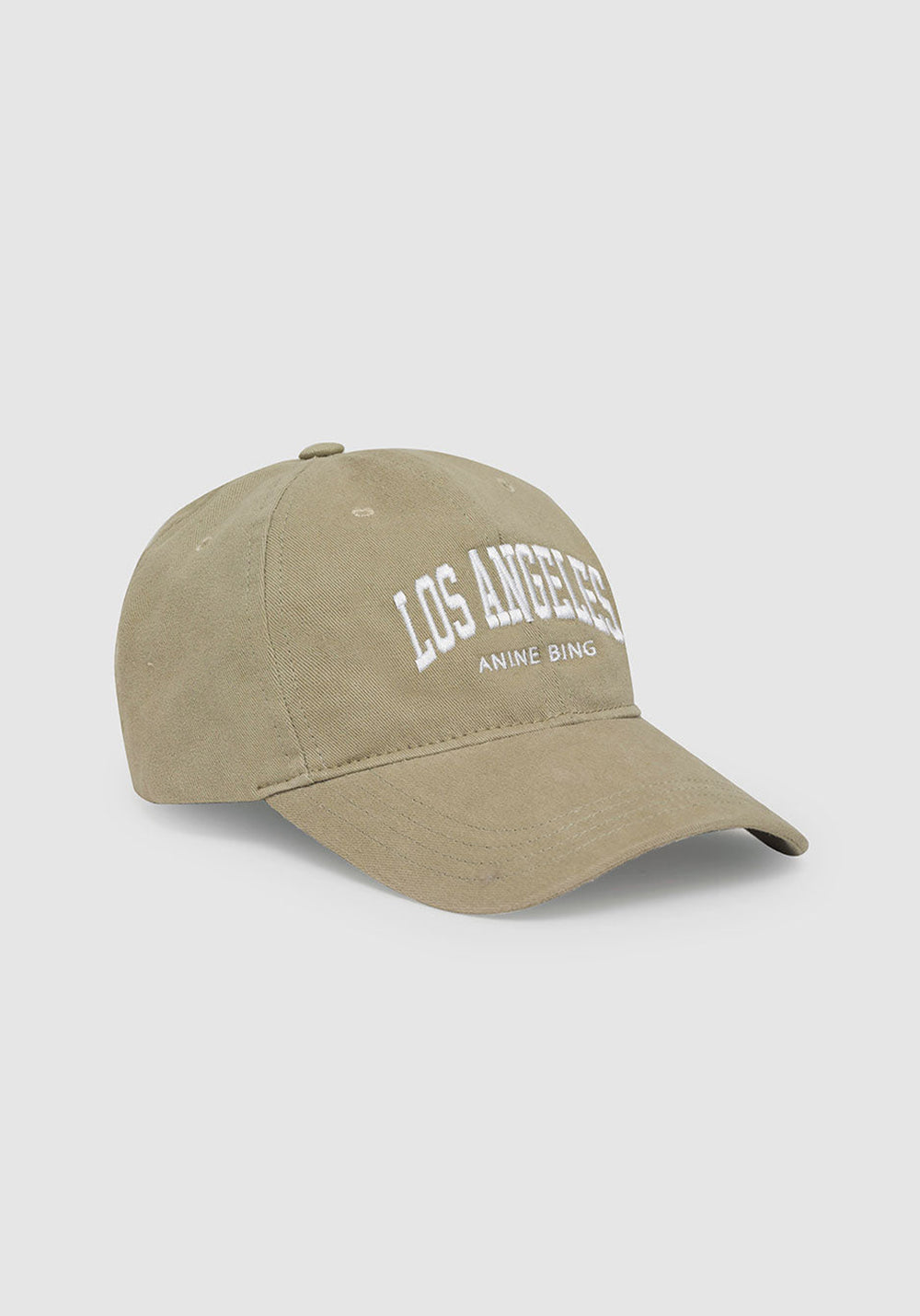 JEREMY BASEBALL CAP LOS ANGELES GREEN KHAKI