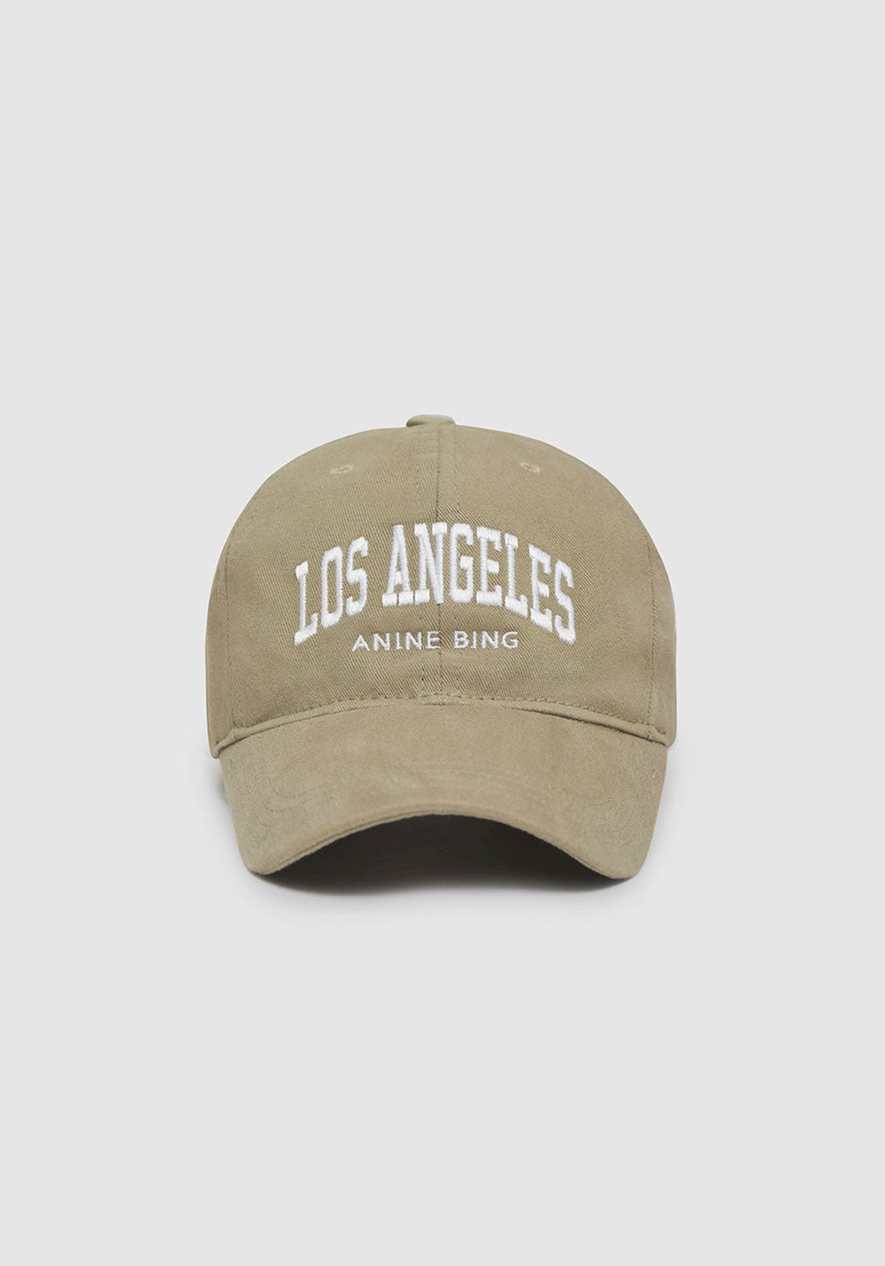 JEREMY BASEBALL CAP LOS ANGELES GREEN KHAKI