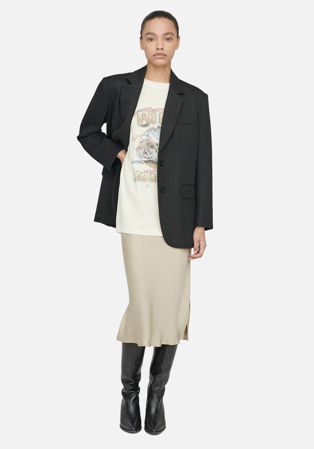 LILI TEE BIKER CREAM