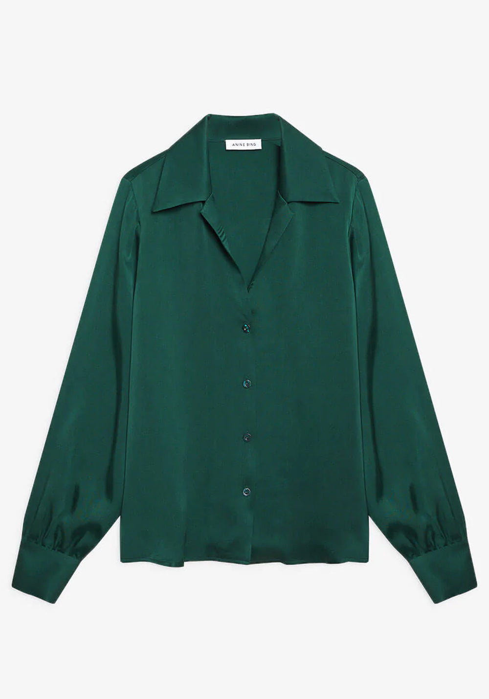 MYLAH SHIRT EMERALD GREEN