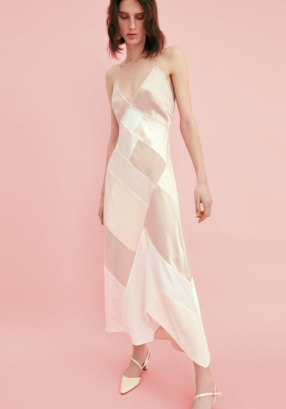 PATCHWORK MAXI DRESS