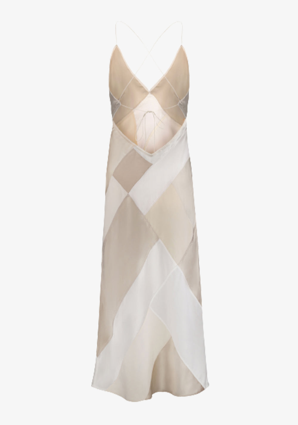PATCHWORK MAXI DRESS