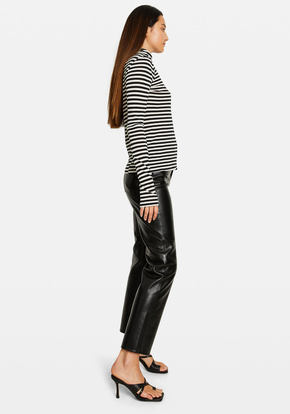 SLIM ROLL NECK L/S T.SHIRT