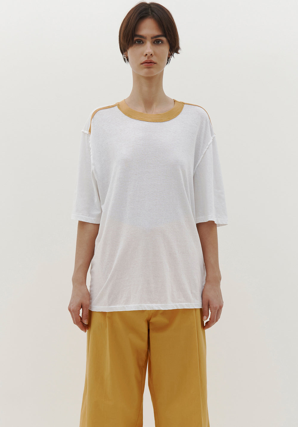 SLOUCH BOYFRIEND RVRSE TSHIRT