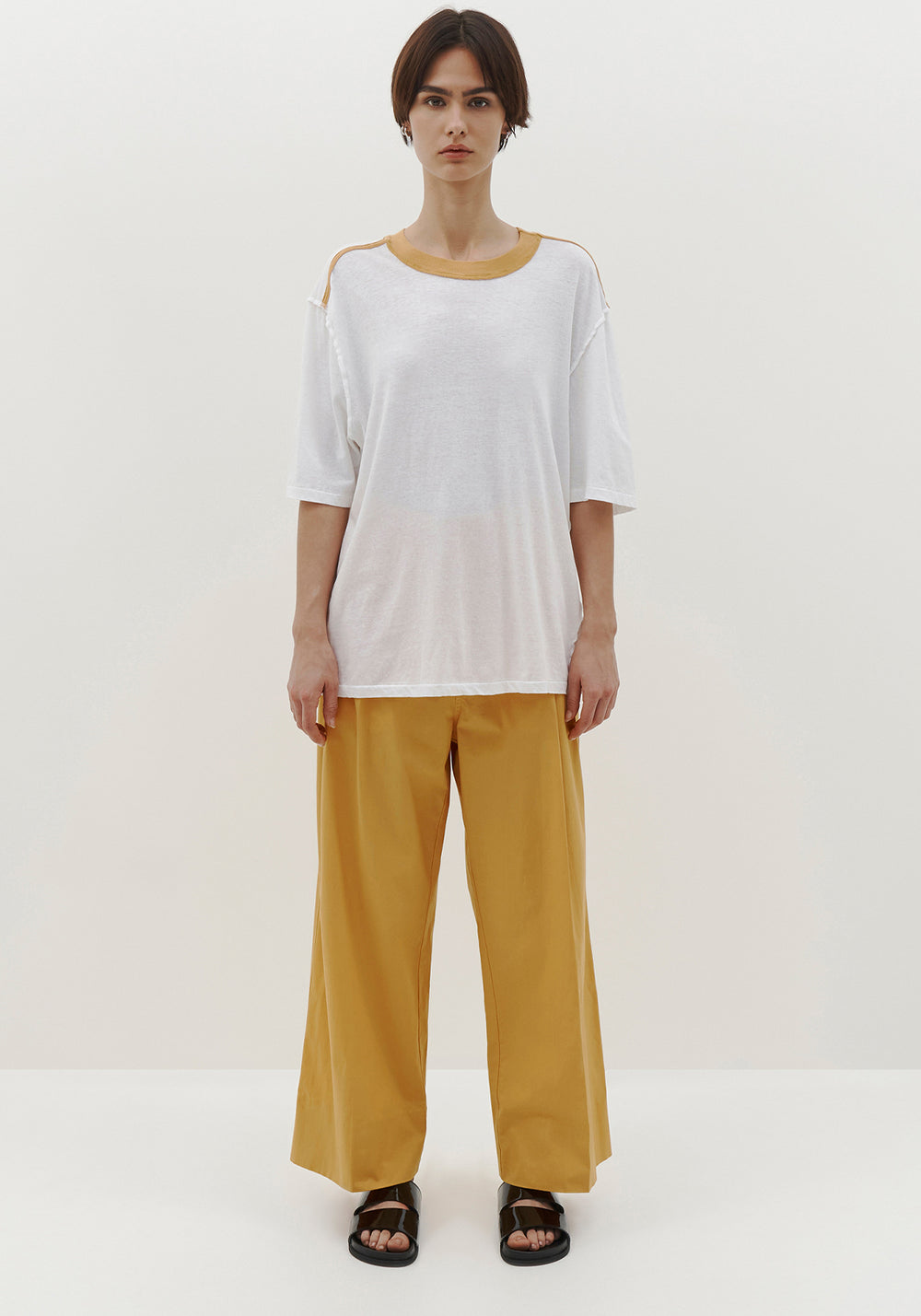 SLOUCH BOYFRIEND RVRSE TSHIRT