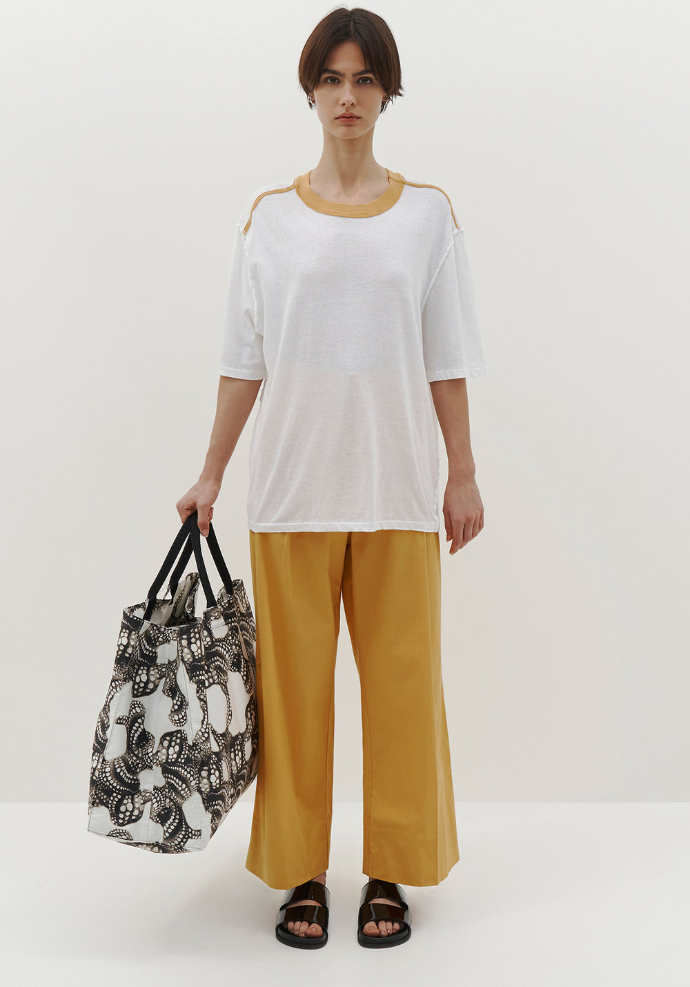SLOUCH BOYFRIEND RVRSE TSHIRT