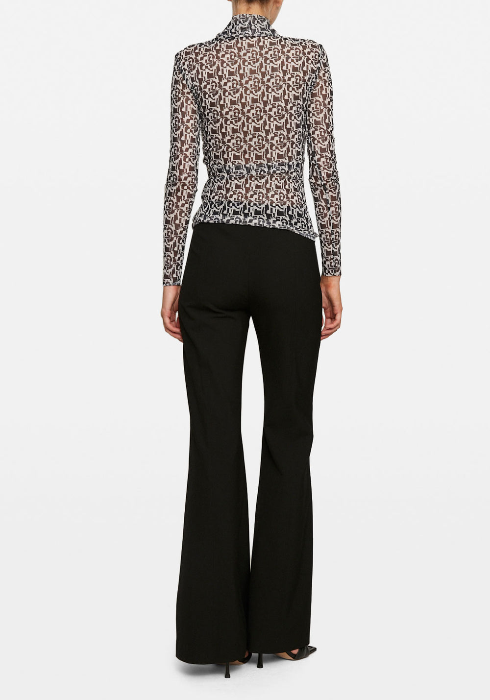 Nicole Pant Black Structure