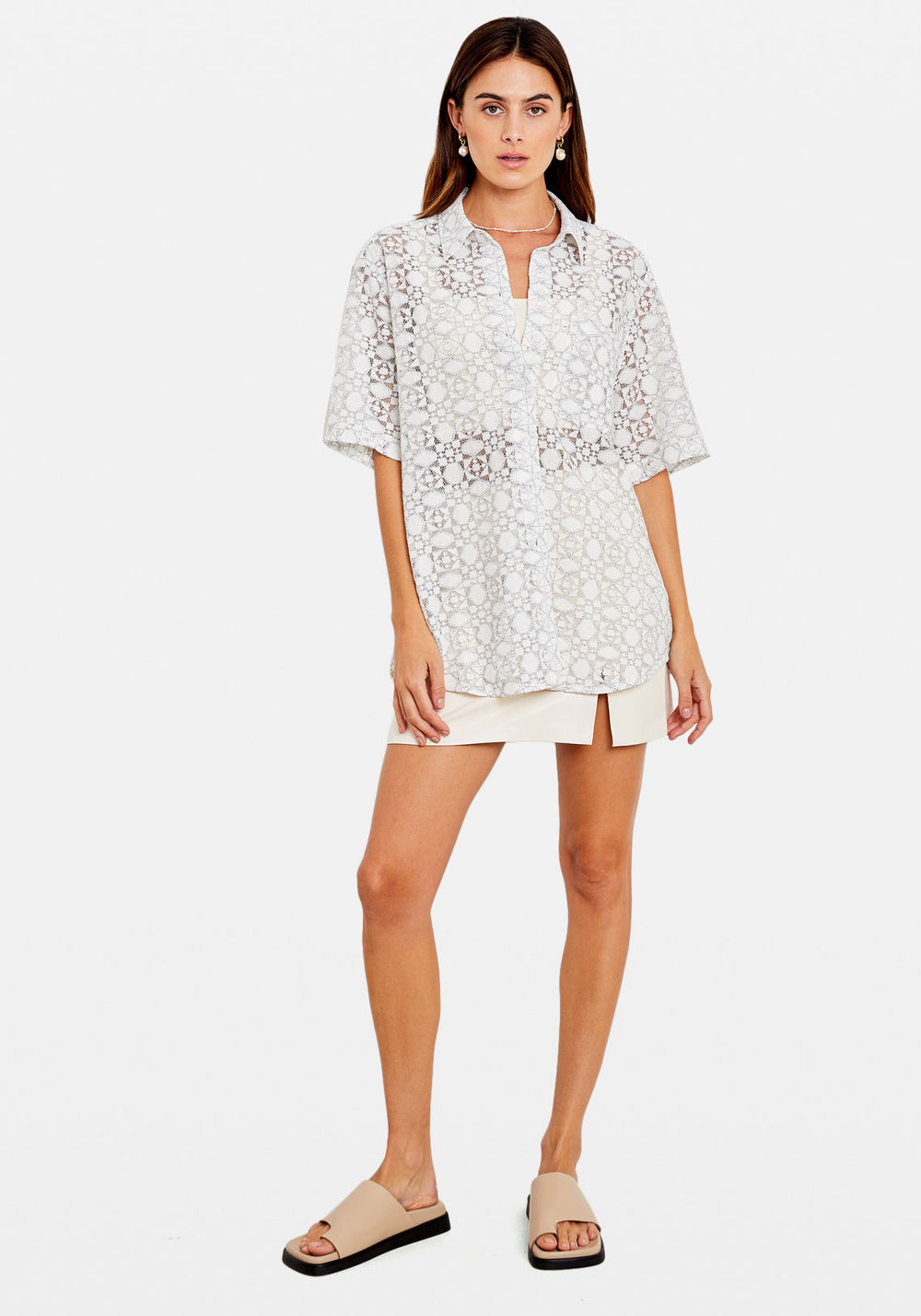 SASKIA SHIRT WHITE