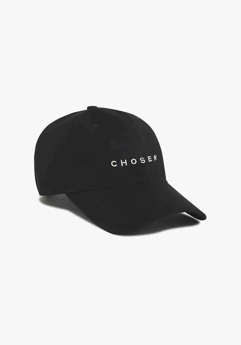 CHOSEN CAP BLACK AND WHITE