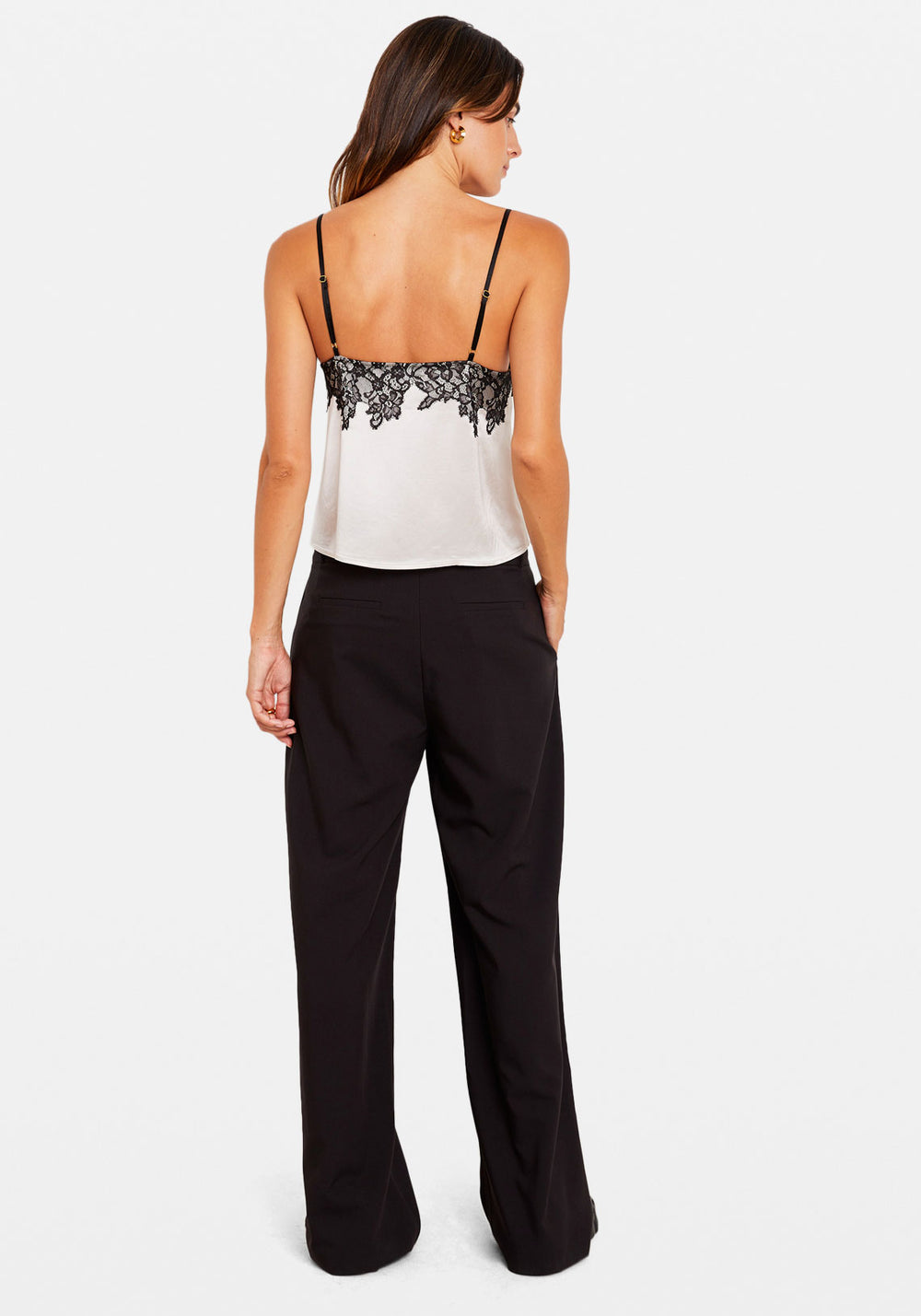 LOLITA CAMI TOP IVORY