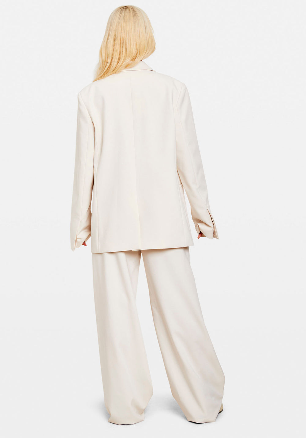 TAYLA LOW RISE PANT IVORY